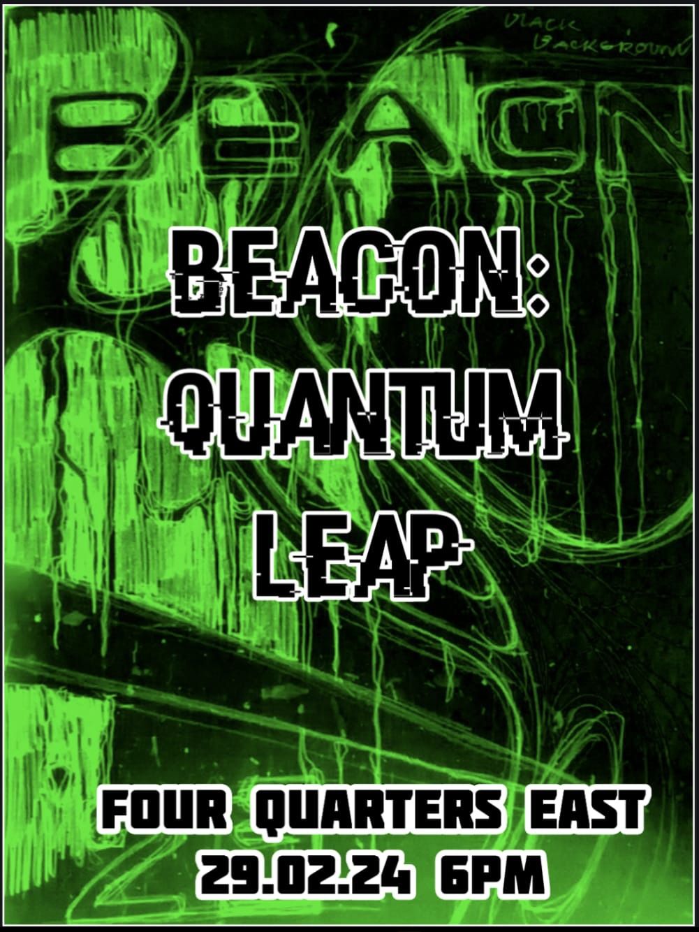 Quantum Leap Meetup poster